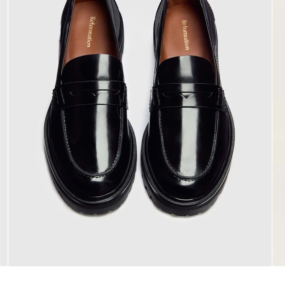 Reformation Women Agatha Chunky Loafers